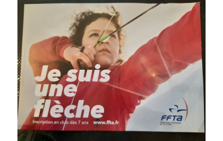 Je suis une flèche.